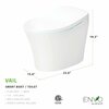 Anzzi Vail Smart Toilet Bidet with Remote and Auto Flush TL-ST823WH